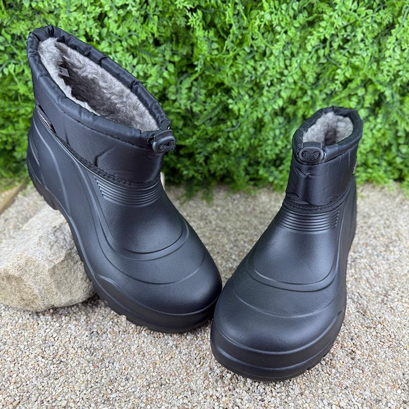 Чоботи чоловічі хутряні короткі VS -0018160-1 p. 43 27,5-28 см Чорний (114885455)