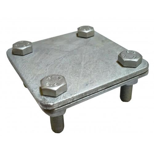 Затискач полоса/полоса 40 гарячооцинкований (80405)