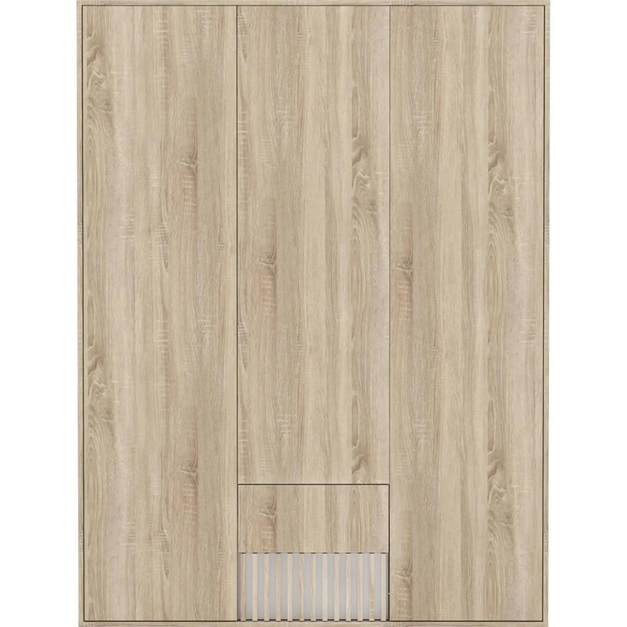 Шкаф распашной Гербор Брус SZF3D2S Дуб сонома/Нимфея альба (GRB-1412)