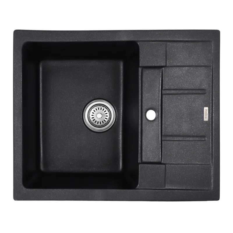 Мойка кухонная Haiba HB8210-G228 620x500x200 мм Gray (HB0984)