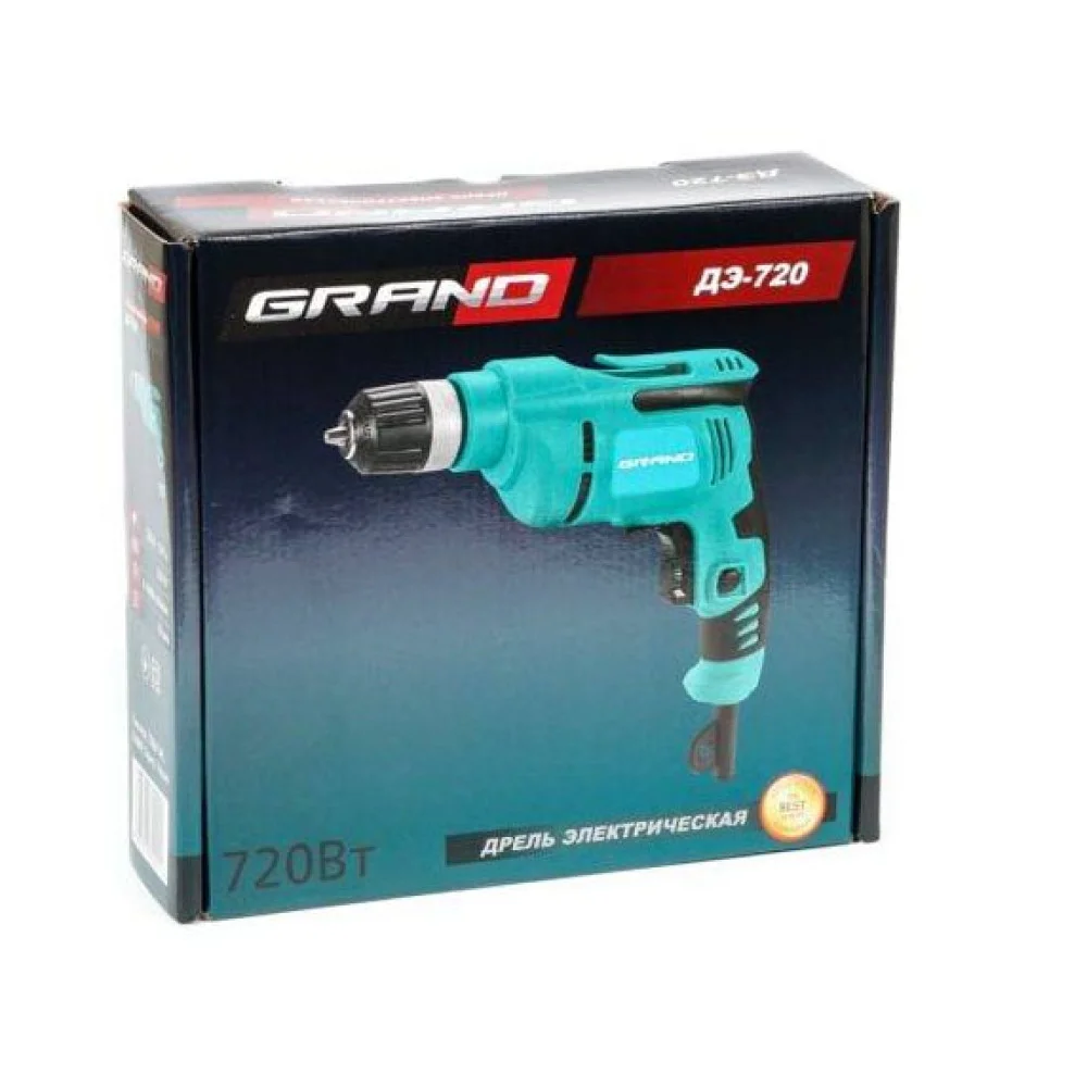Дриль електричний Grand ДЄ-720 - фото 5 Дриль електричний Grand ДЄ-720 - фото 5