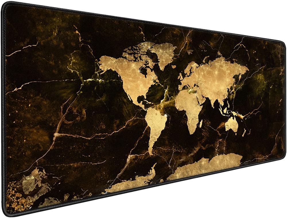 Коврик для мышки SHLab Карта Мира Мрамор 70х30 см (33039)