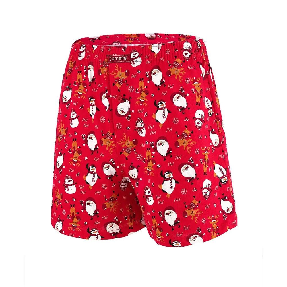 Труси чоловічі боксери Cornette L Red (016/17 Merry Ch. Ho! Ho! 4)