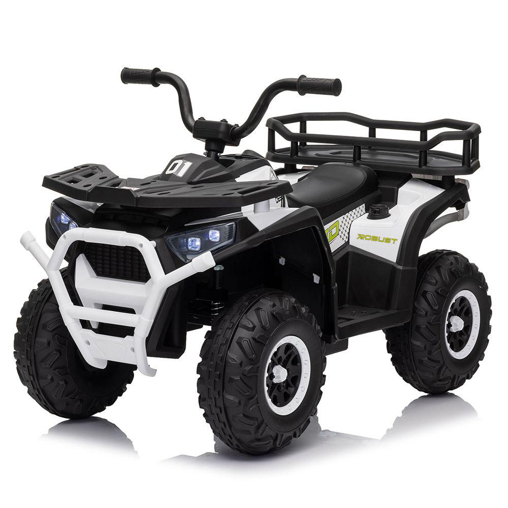 Детский электроквадроцикл Bambi Racer M 6127EBLR-1 24V с кожаным сиденьем/EVA-колесами/Bluetooth (26137687)