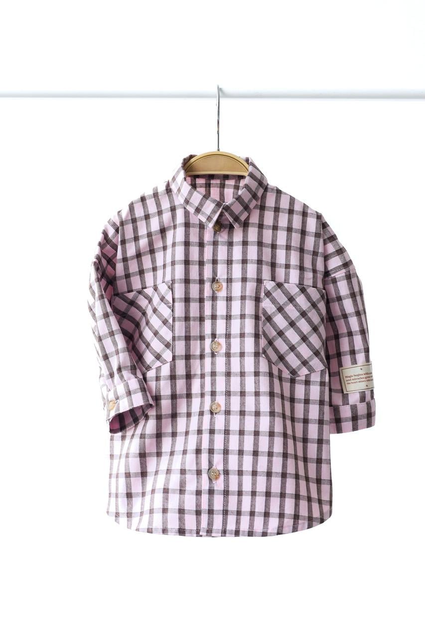 Сорочка дитяча Mag Baby Aldo 104 см 3-4 роки Рожевий (2860586253)