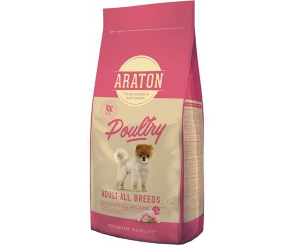 Корм сухой Araton Poultry all Breeds для взрослых собак всех пород 3 кг