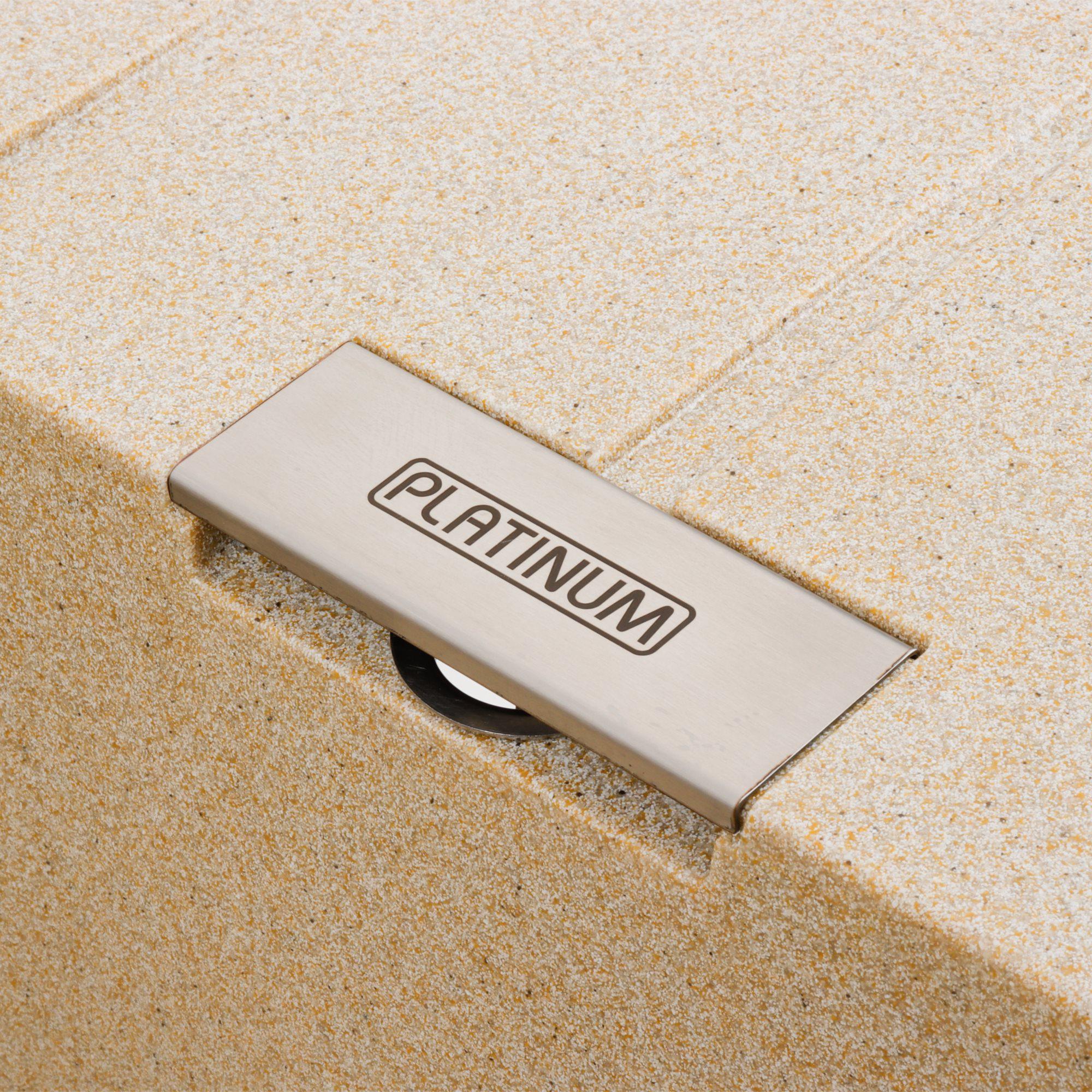 Гранітна мийка для кухні Platinum 7850 ROMA матова Бежевий - фото 6 Гранітна мийка для кухні Platinum 7850 ROMA матова Бежевий - фото 6