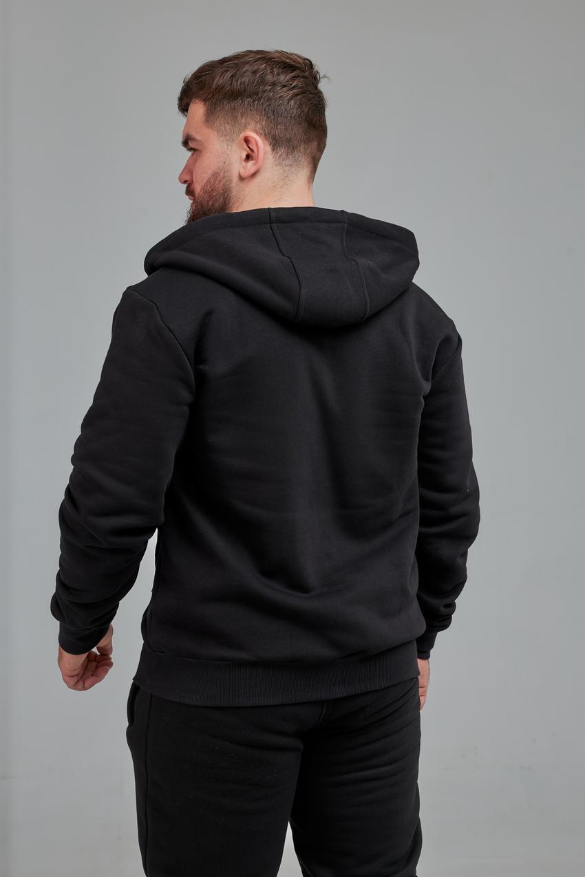 Кофта чоловіча М0168.4 XXL Чорний (632-1-64) - фото 5 Кофта чоловіча М0168.4 XXL Чорний (632-1-64) - фото 5