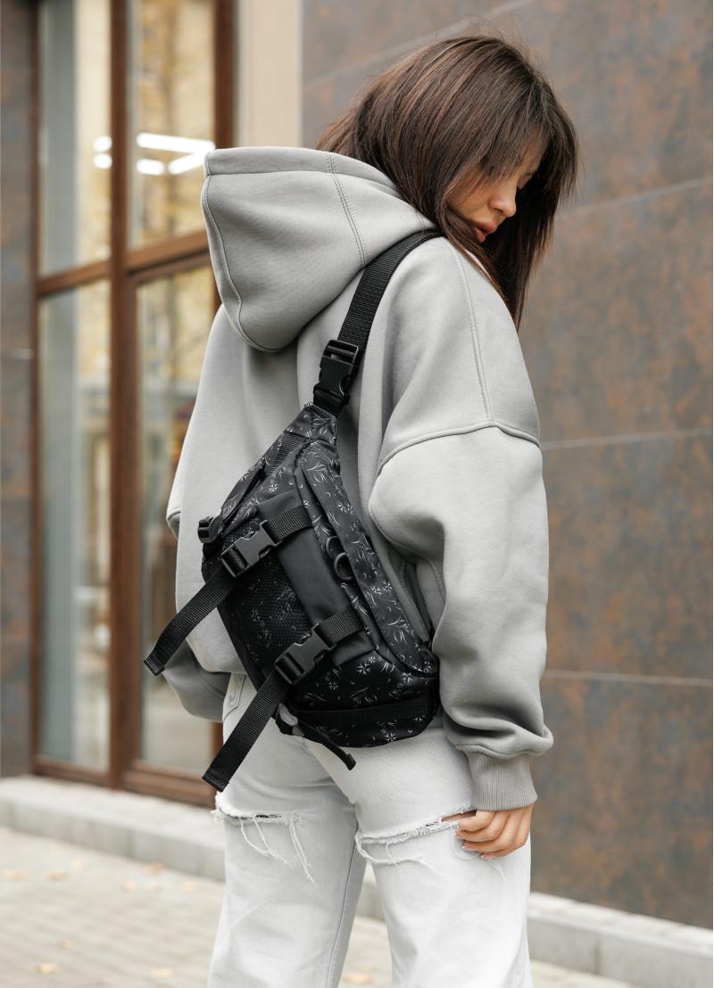 Поясная сумка бананка Sambag Dynamicdart Черный (80411702) - фото 10