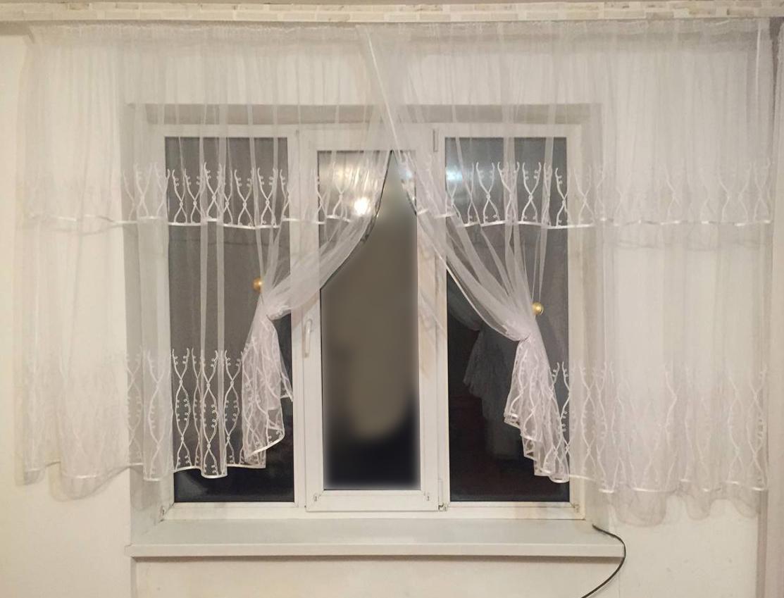 Комплект тюль до подоконника Firanka Фатинка 2 шт. карниз 300 см Белый (34_9а)