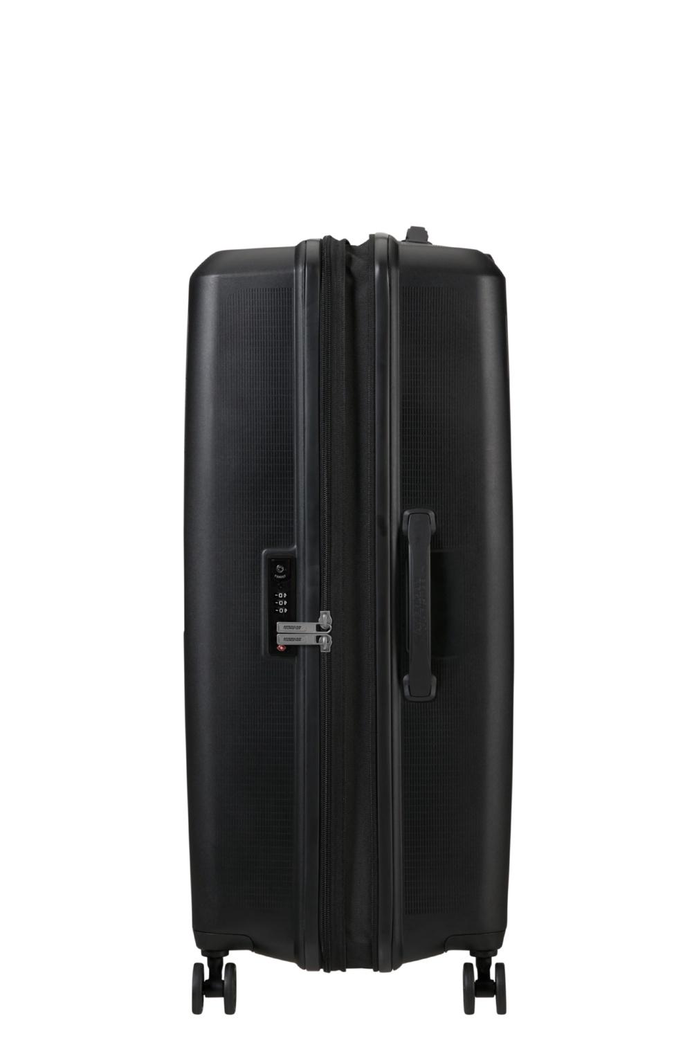 Чемодан American Tourister AEROSTEP 77x50x29/32 см Черный (MD8*09003) - фото 6