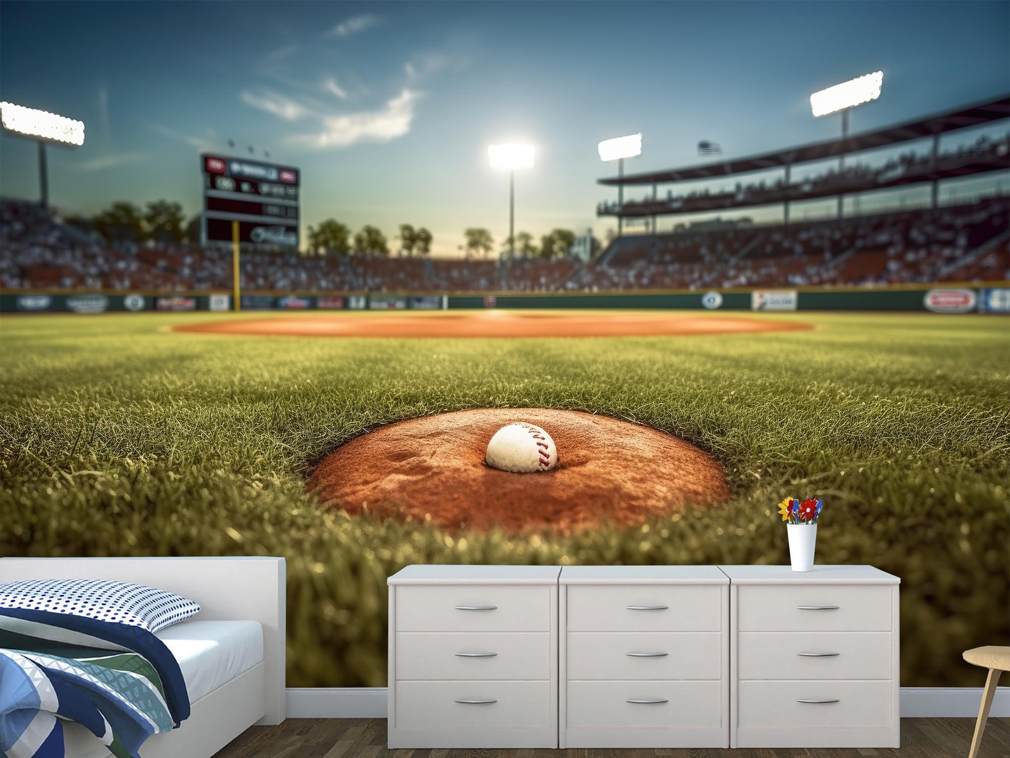 Фотообои флизелиновые Upstream Бейсбольное поле 180х120 см (SPF-159/2) - фото 5