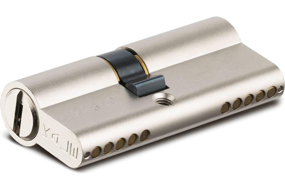 Цилиндр 164 BNЕ с покрытием никель 80 мм 5 ключей (1-30050)