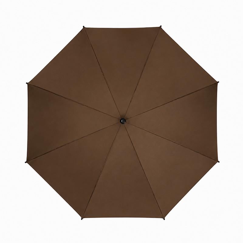 Зонт полуавтомат Lesko H11 Dark Brown (36490853)