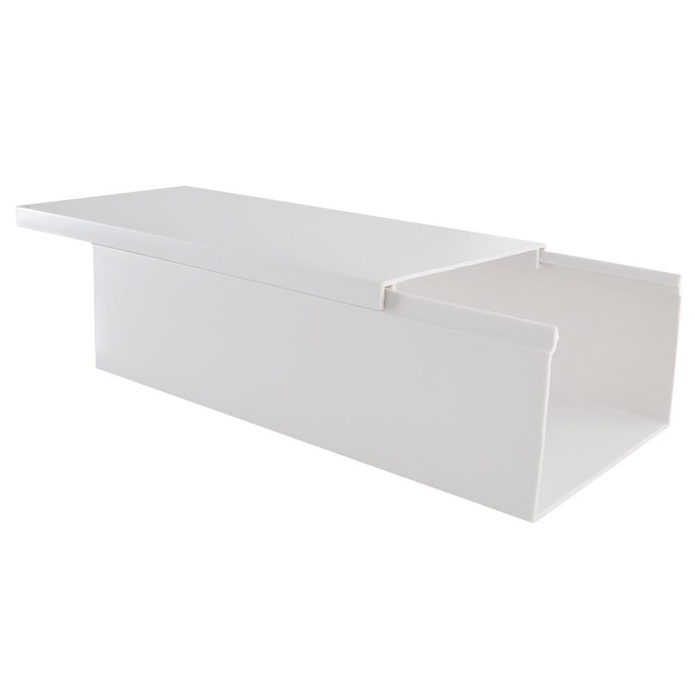 Кабельный канал АСКО-УКРЕМ 100х75х2000 мм Белый (28334192)