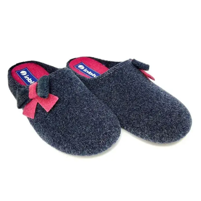 Тапочки домашние Inblu женские бант 25-25,5 см р. 38 Синий  (RO20FD29-38)