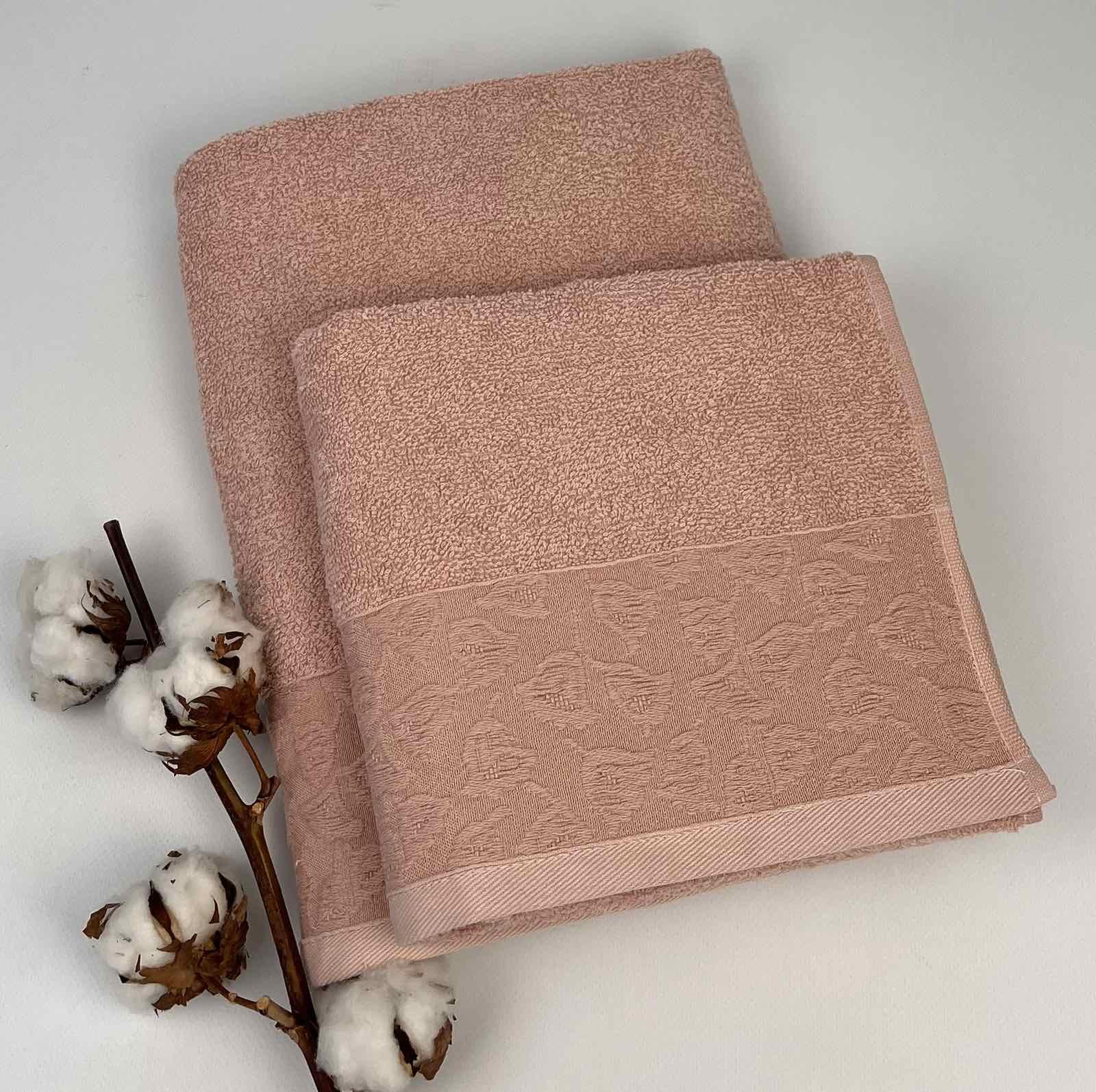 Набір рушників Altinbasak Penye Berra 2 шт. Бежевий (CN28581) - фото 1 Набір рушників Altinbasak Penye Berra 2 шт. Бежевий (CN28581) - фото 1