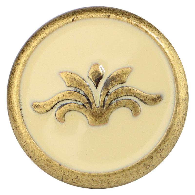 Мебельная ручка Bosetti Marella D 24177.01.030 Бронзовый/Кремовая эмаль (18632) - фото 2 Мебельная ручка Bosetti Marella D 24177.01.030 Бронзовый/Кремовая эмаль (18632) - фото 2