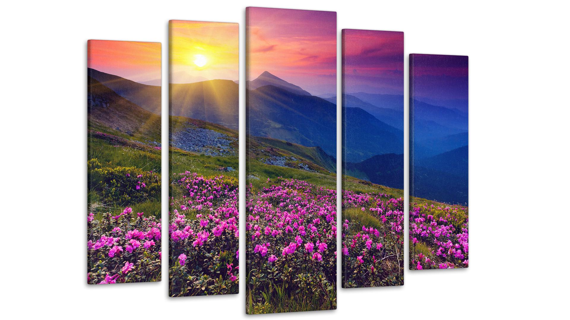 Модульная картина Природа Гори 80х118 см (Art-60_5)