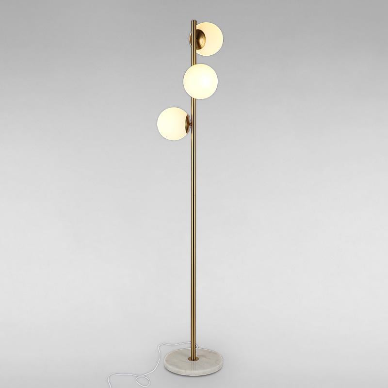 Напольный светильник Торшер LS-18129-3 Бронзовый/Белый Напольный светильник Торшер LS-18129-3 Бронзовый/Белый