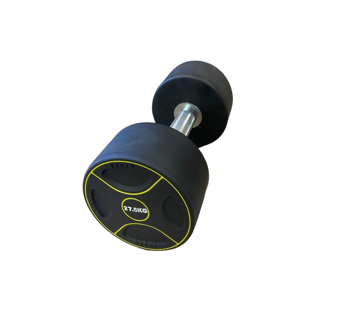 Гантель Generation Fitness FF51D4B с уретановым покрытием 27,5 кг (23715567)
