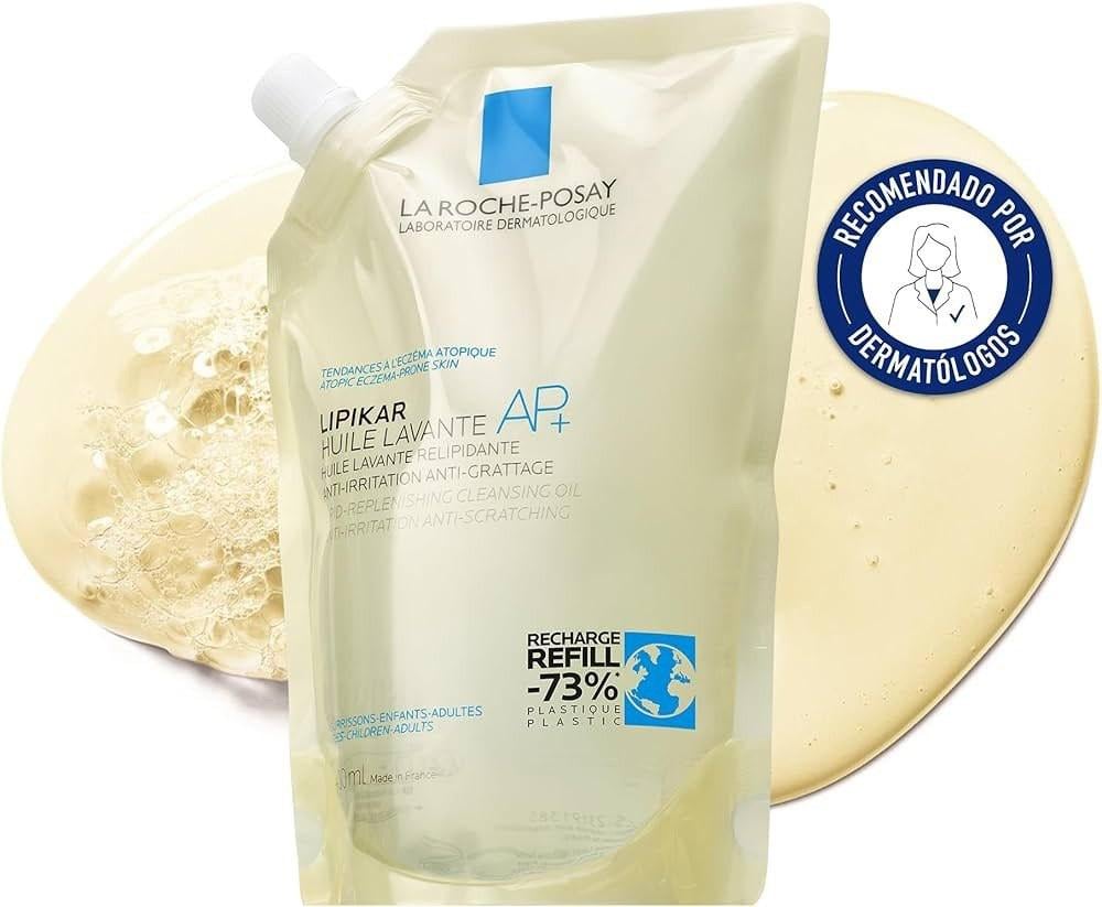 Масло для душа La Roche-Posay Lipikar Huile Lavante Lipikar AP+ Eco-Refill 400 мл (24610694) - фото 2