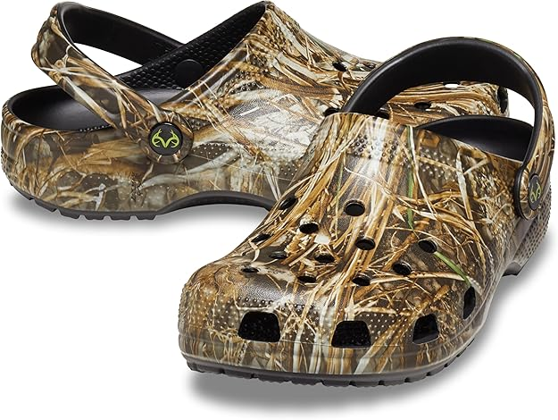 Крокси чоловічі Crocs Realtree MAX-7 Classic Clog Multi р. 52-53 Хакі (25698)