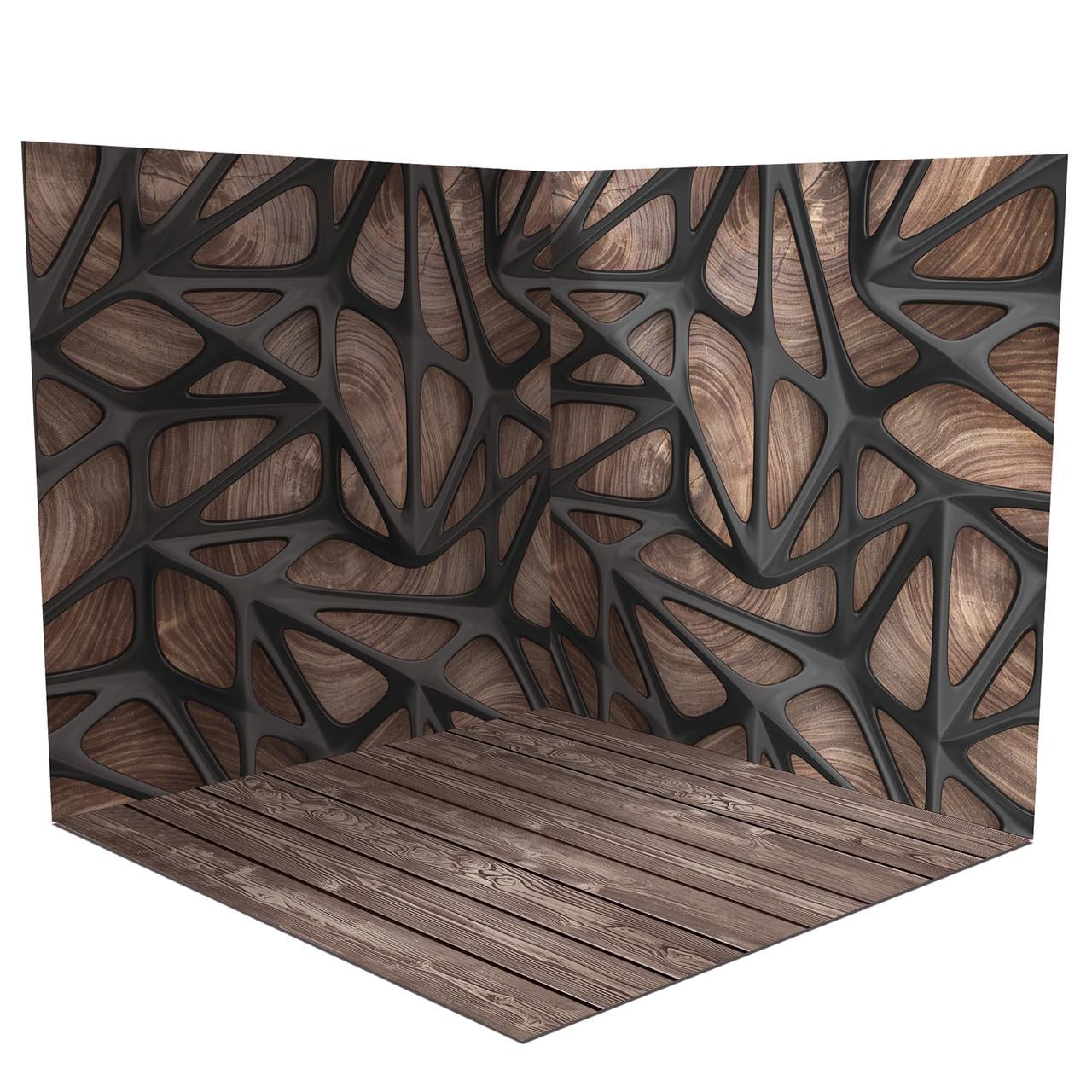 Фотофон виниловый угловой Frontlit 140x140 см 450 г/м2 №58163