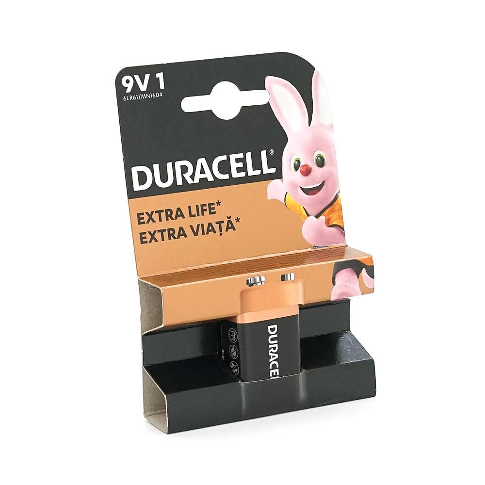 Батарейка лужна Duracell 9V/MN1604 1 шт. (35047)