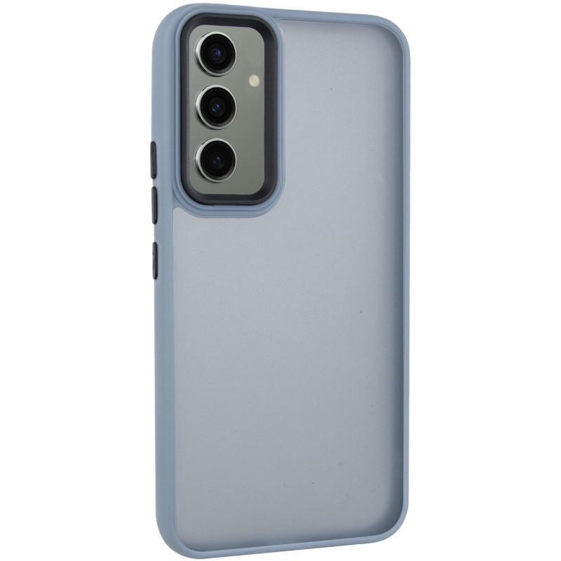 Противоударный Чехол TPU+PC Lyon Frosted для Samsung Galaxy A35 Sierra Blue