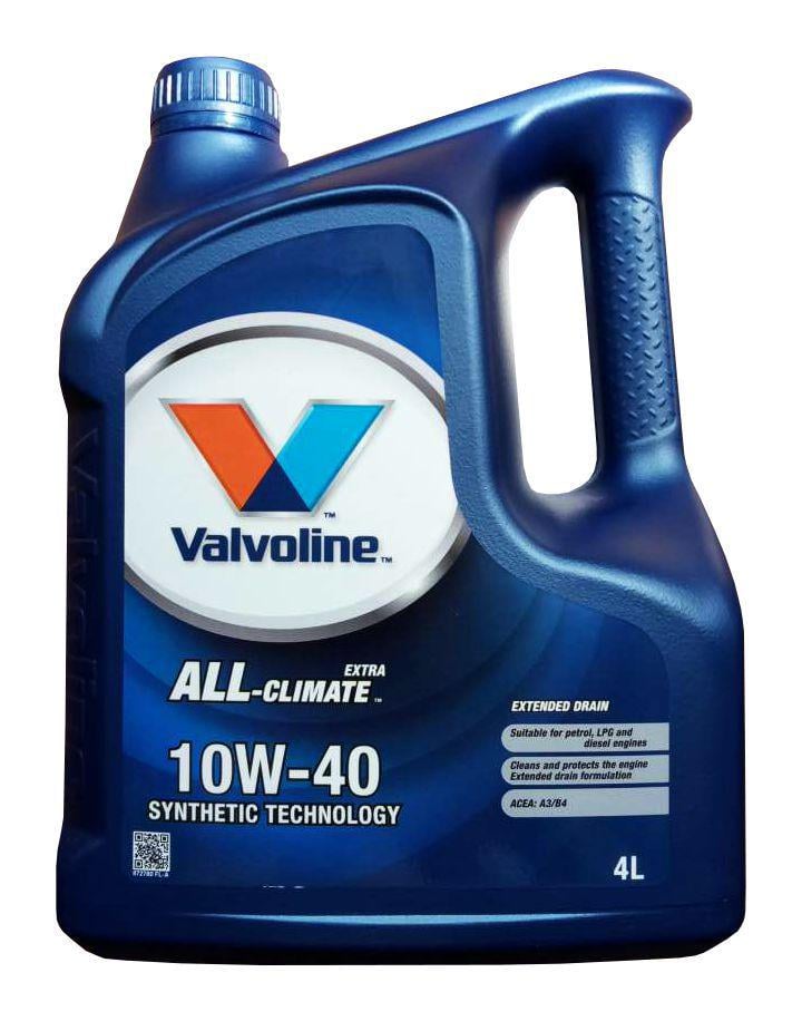 Моторна олива Valvoline All Climate Extra 10W-40 4 л