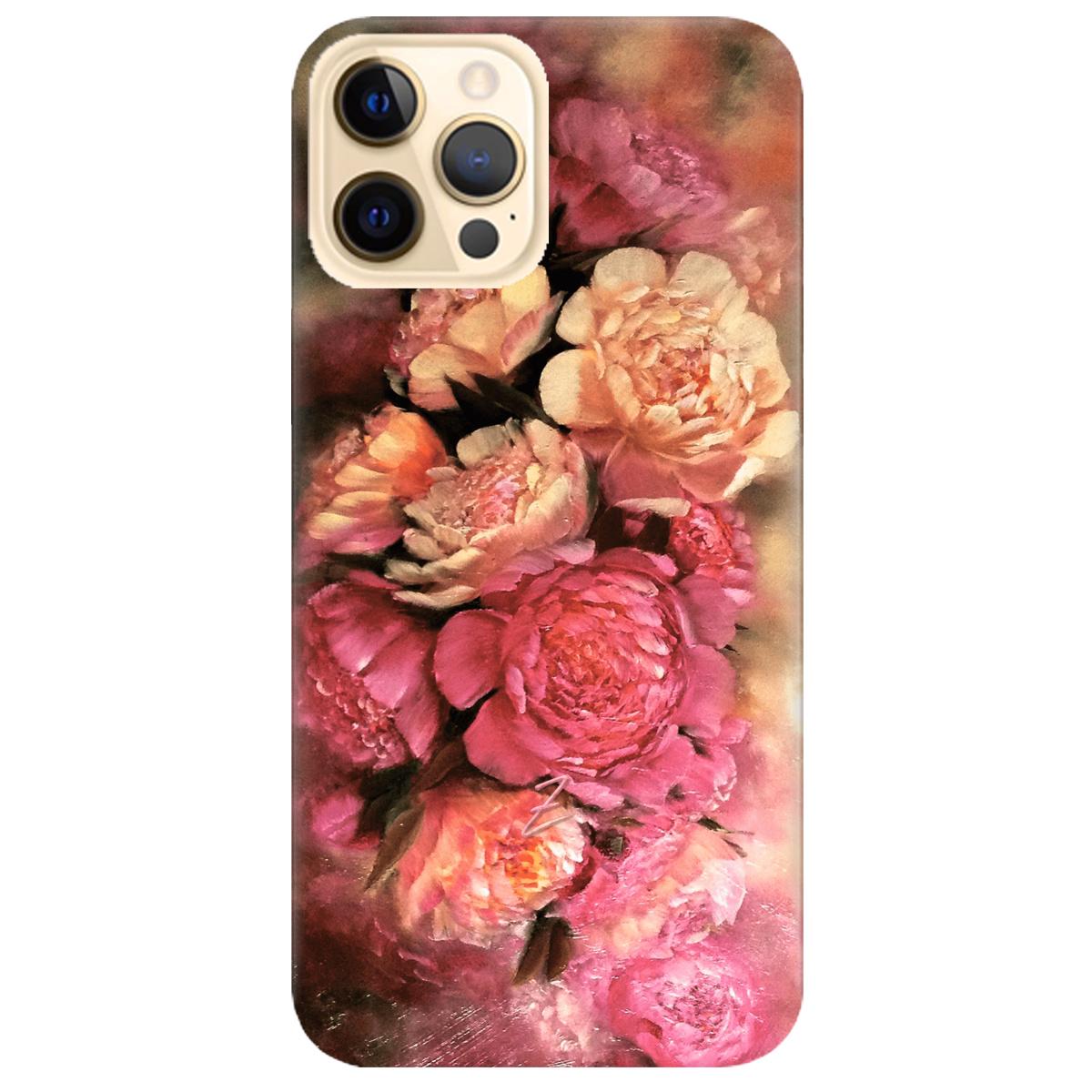 Силиконовый чехол Zorrov для Apple iPhone 12 Pro Max - Primavera flores (14060040013088027)