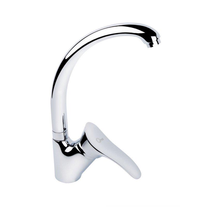 Смеситель для кухни Q-tap Eris СRM 007 латунь Хром (QTERICRM007) Смеситель для кухни Q-tap Eris СRM 007 латунь Хром (QTERICRM007)