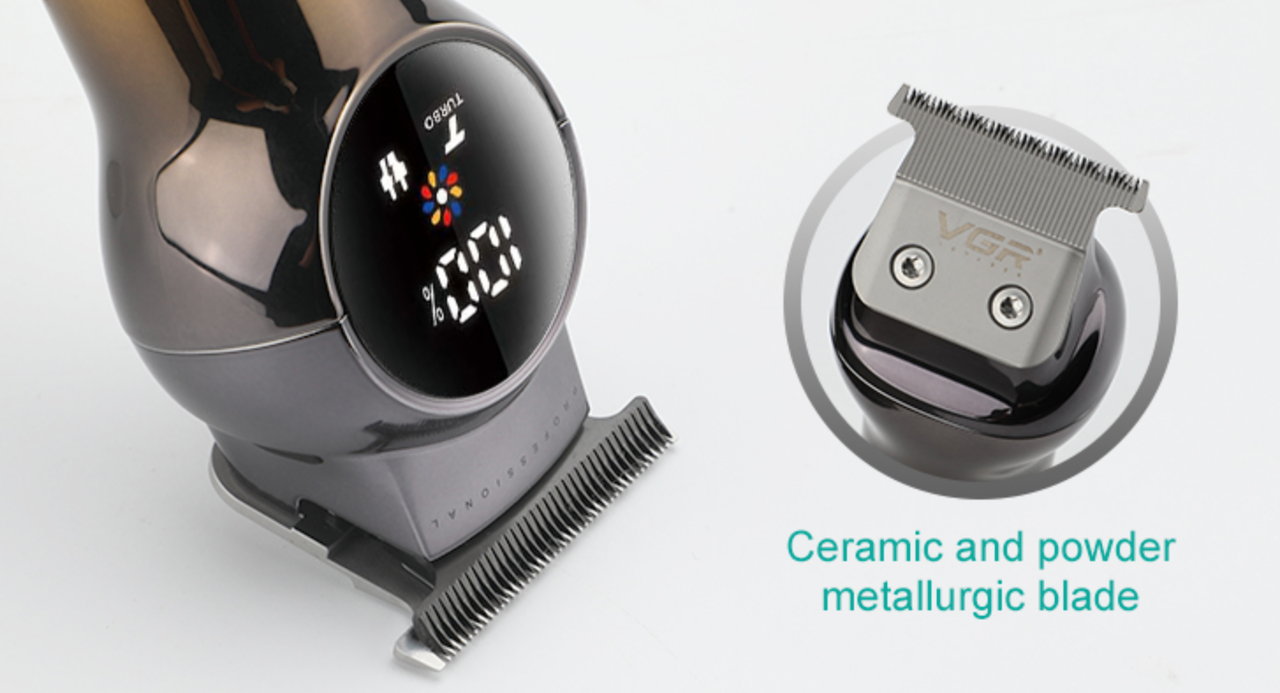 Тример з керамічним ножем VGR V-989 turbo mode (2598142847) - фото 5 Тример з керамічним ножем VGR V-989 turbo mode (2598142847) - фото 5