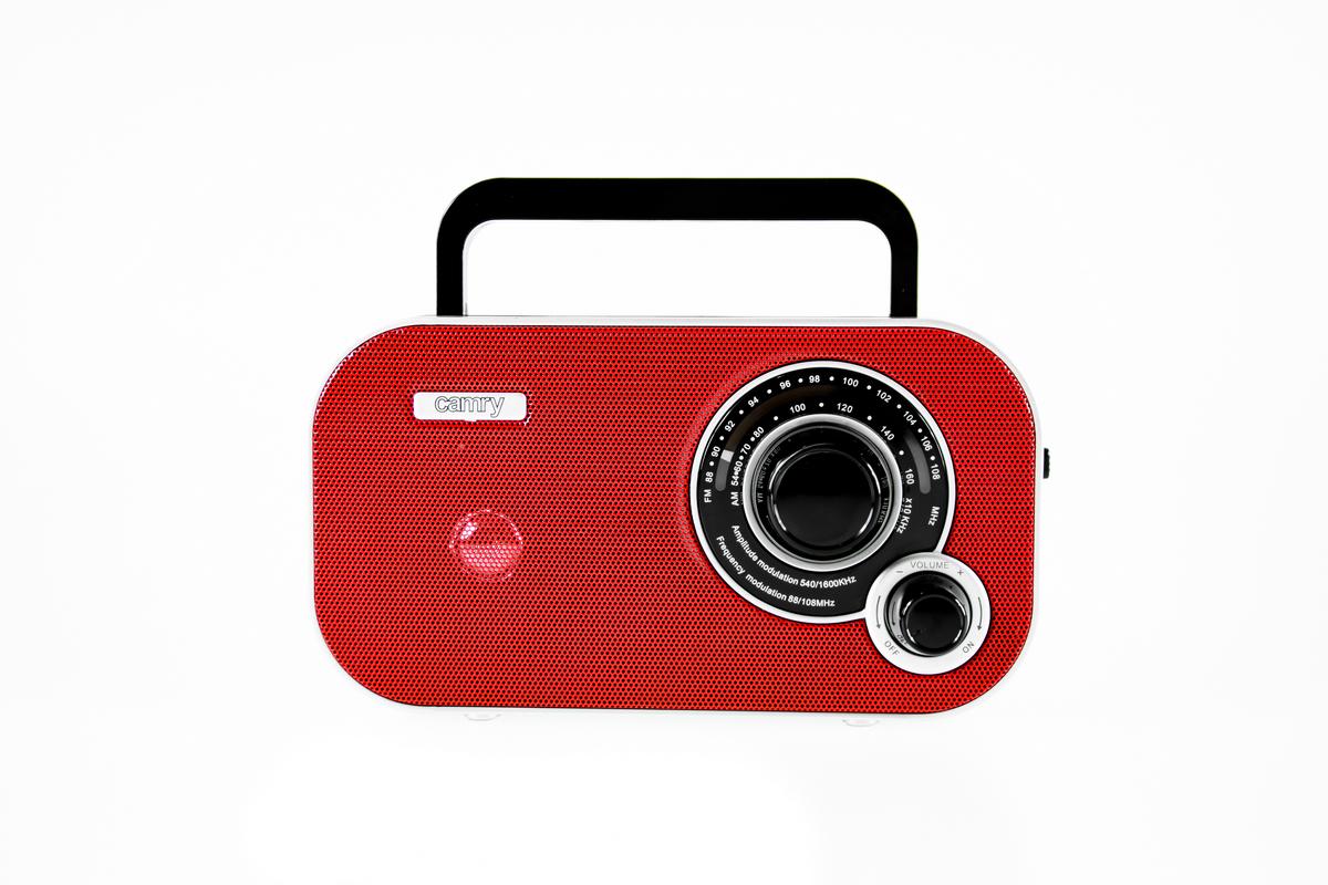 Радіоприймач портативний Camry CR 1140 Red