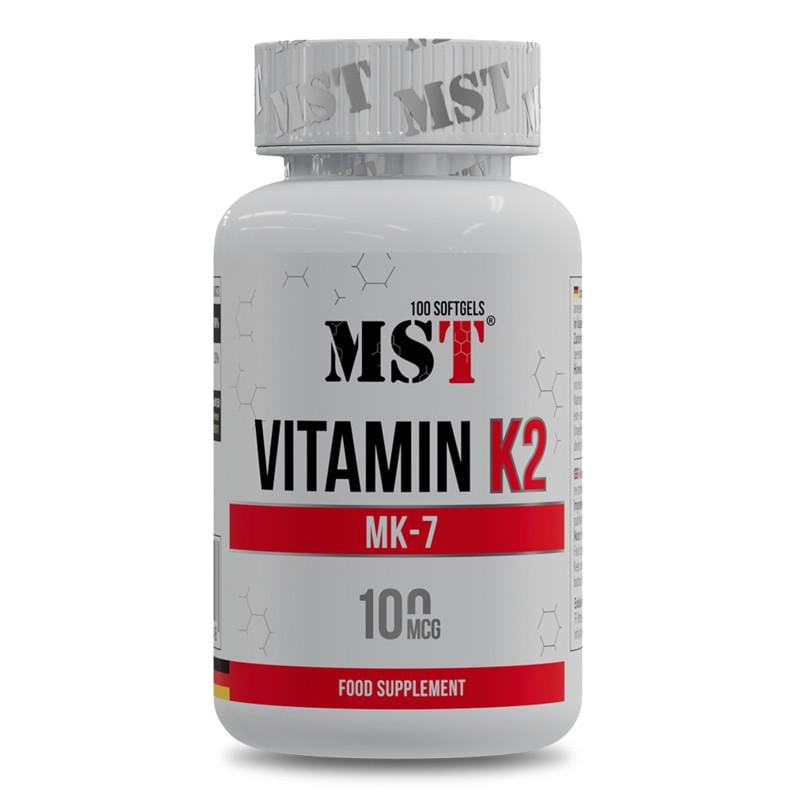 Вітамін К2 MST Vitamin K2 MK-7 100 mg 100 капс. (23142-01)