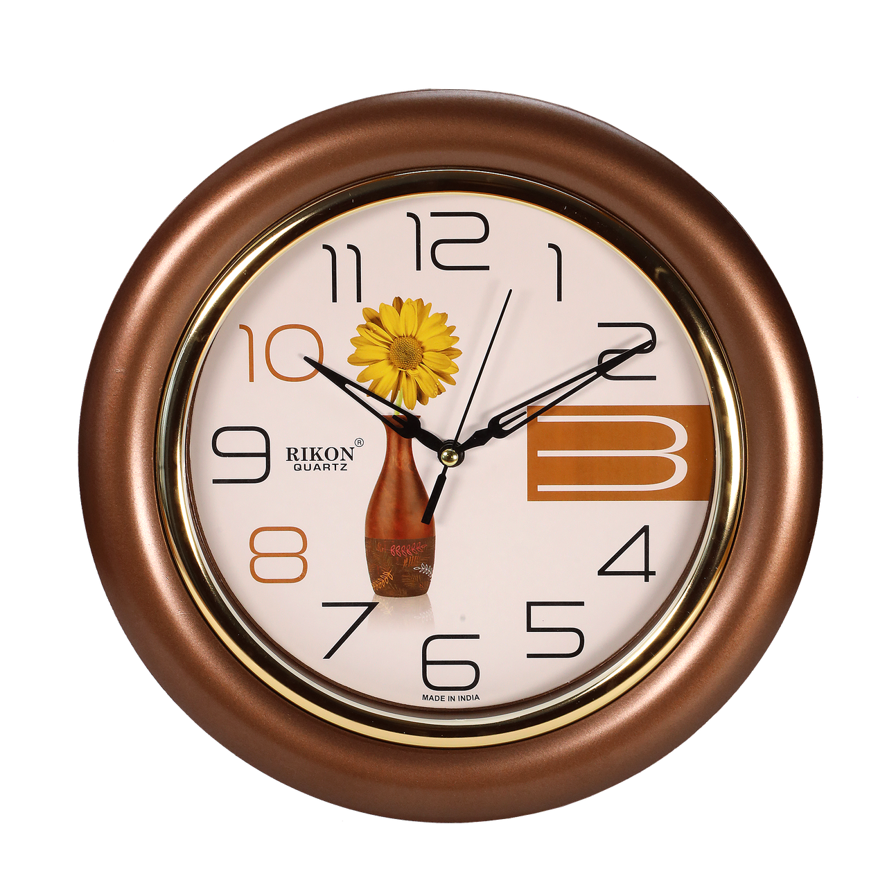 Часы настенные RIKON 7951 Brown Flower I (32086755) Часы настенные RIKON 7951 Brown Flower I (32086755)