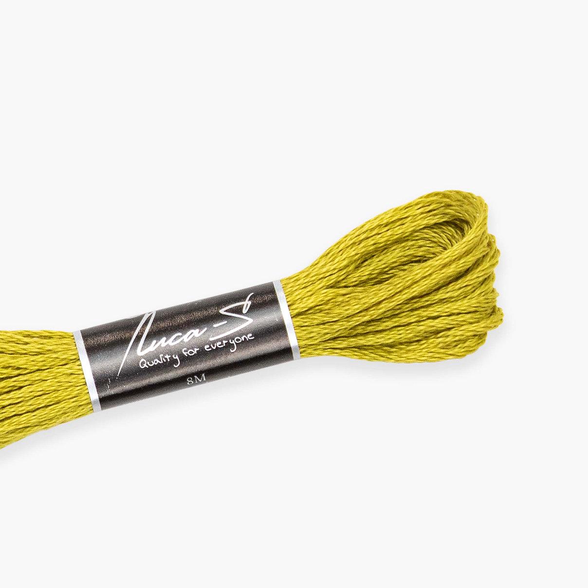 Мулине Luca-S хлопок 309 (DMC733)