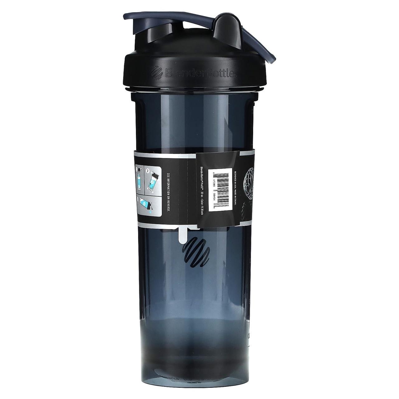 Шейкер спортивний BlenderBottle Pro32 Tritan 940 мл Black (22349016) - фото 7