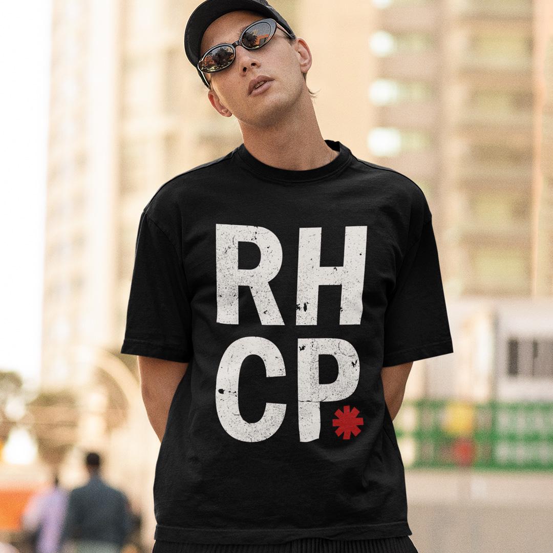Футболка унисекс Red Hot Chili Peppers RHCP L Черный (00000008572)