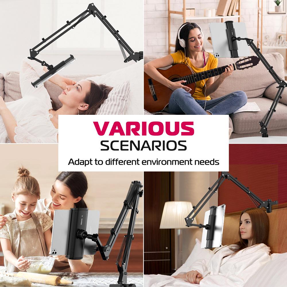 Держатель для телефона/планшета Ulanzi Vijim Desk Stand for Microphone/Phone/Tablet UV-3033 T2 (3033) - фото 7 Держатель для телефона/планшета Ulanzi Vijim Desk Stand for Microphone/Phone/Tablet UV-3033 T2 (3033) - фото 7