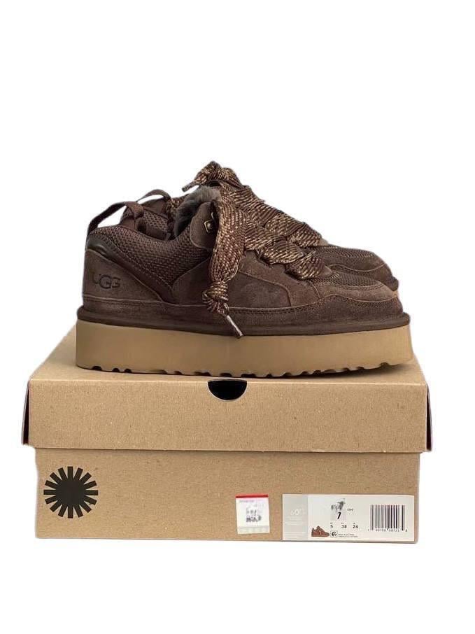 Кросівки жіночі UGG Lowmel Platform Sneaker Chocolate р. 41 Темно-коричневий (20156)
