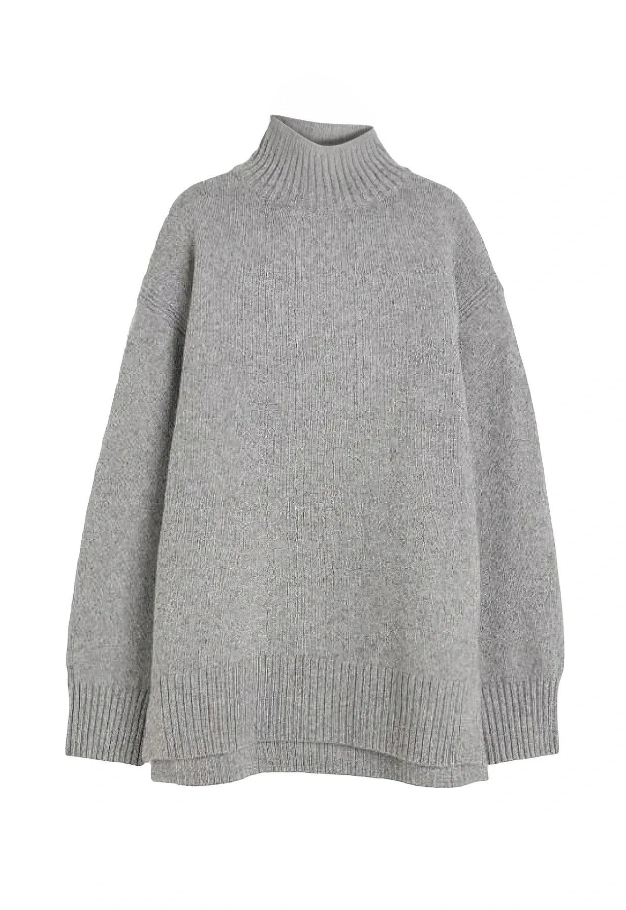 Свитер L Серый (3001185wer)