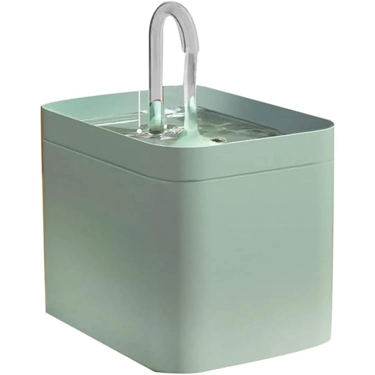 Фонтан-поилка для кошек и собак Wellamart автоматический с фильтром 1,5 л (8650)