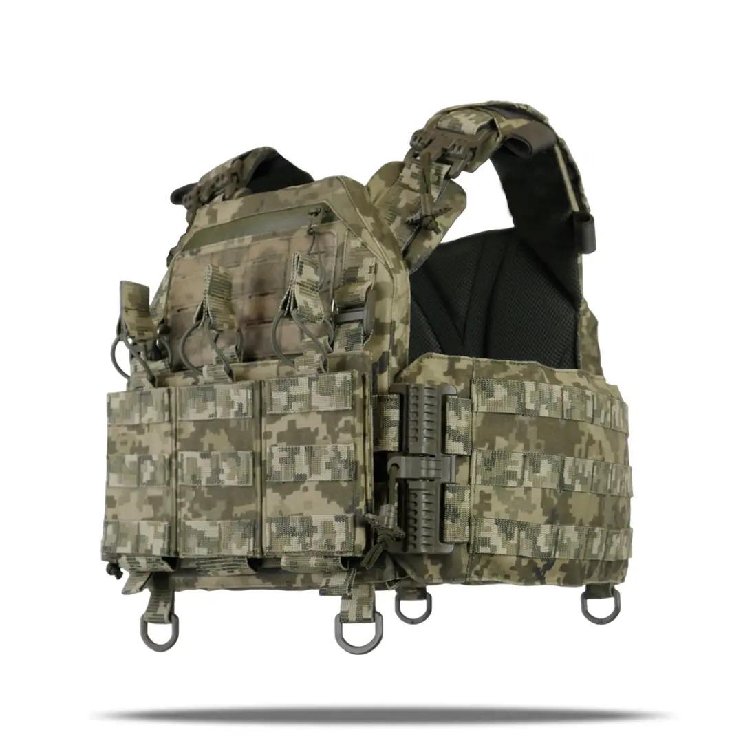 Плитоноска під 1 магазин Kiborg GU gen.2 зі знімнною панеллю та 3-ма підсумками Піксель (17659988)