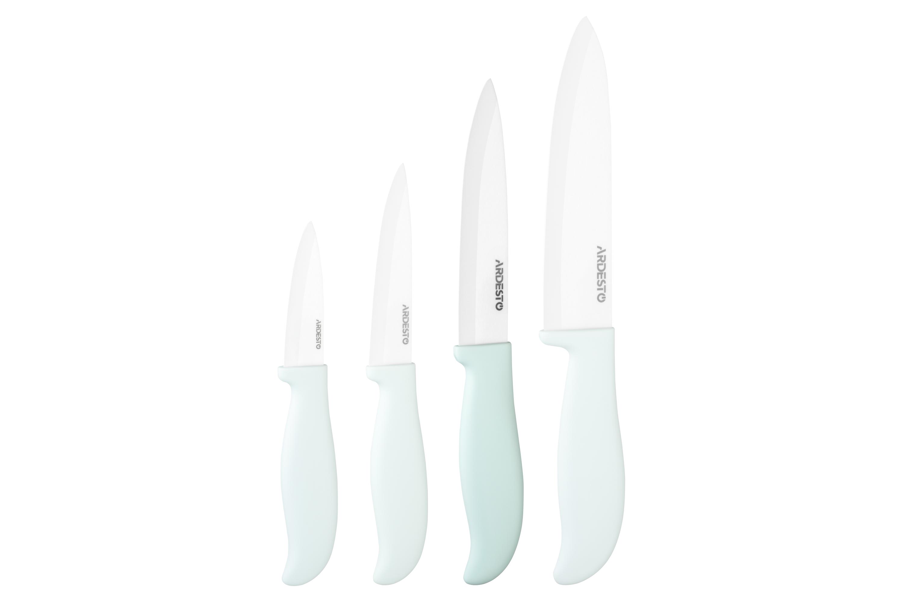 Нож керамический Ardesto Fresh керамика/пластик 24,5 см Голубой тифани (ERC-AR2124CT) - фото 3 Нож керамический Ardesto Fresh керамика/пластик 24,5 см Голубой тифани (ERC-AR2124CT) - фото 3