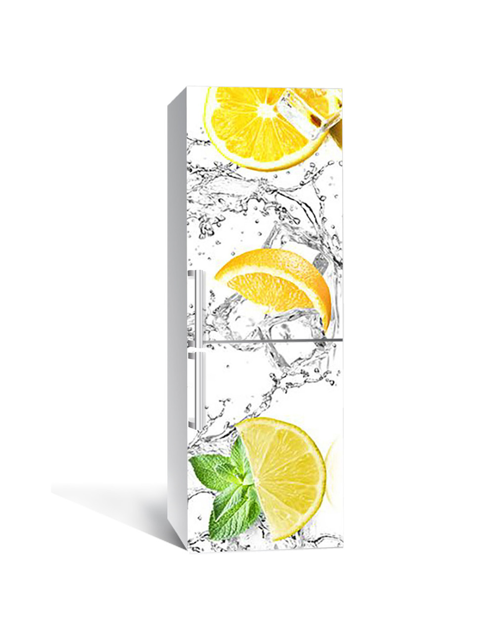 Наклейка 3D на холодильник Zatarga Долька Лимона 650х2000 мм (1289776853) Наклейка 3D на холодильник Zatarga Долька Лимона 650х2000 мм (1289776853)