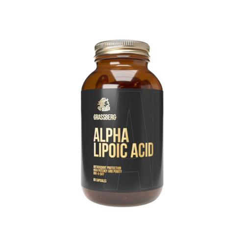 Альфа-липоевая кислота Grassberg Alpha Lipoic Acid 60 мг 60 Caps Альфа-липоевая кислота Grassberg Alpha Lipoic Acid 60 мг 60 Caps