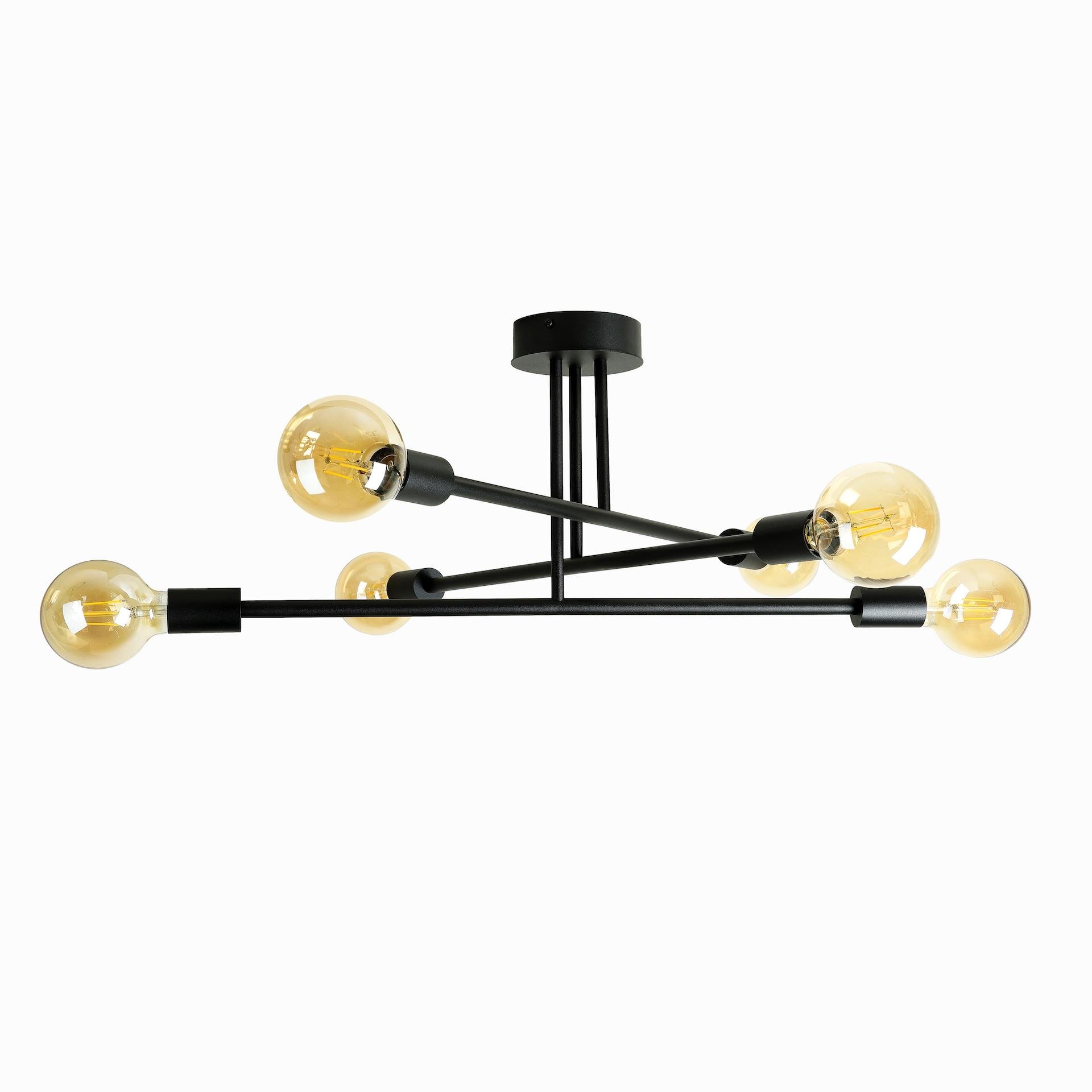 Люстра стельова Aolight Direct C700-3 Black (120642)