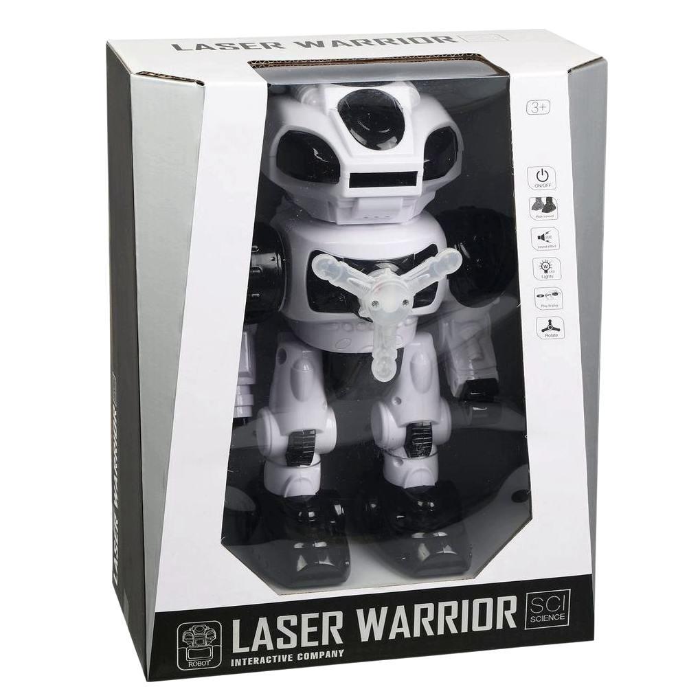 Робот-игрушка Jia Yu Toy стреляет дисками Бело-черный (58158)